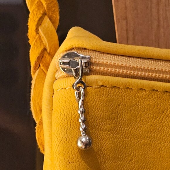 Manitobah Deerskin Bag with Braided Strap - Picture 2 of 4